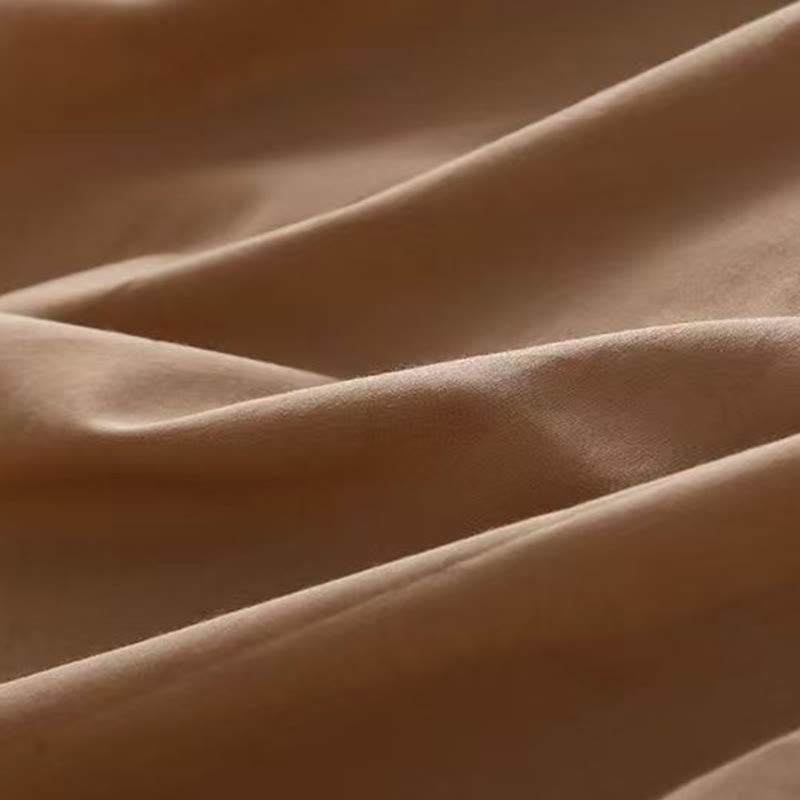 Chemise décontractée en coton et lin à manches mi-longues et col ras du cou pour femme avec motif floral brodé Buddha Stones - image 3