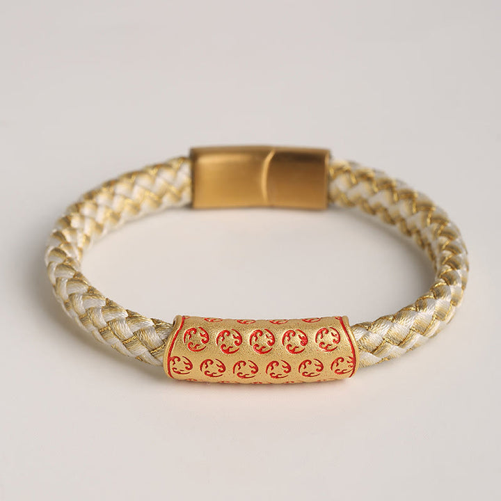 Bracelet tibétain Hot Wheels en Buddha Stones , corde de différentes couleurs, nœud en diamant, boucle porte-bonheur