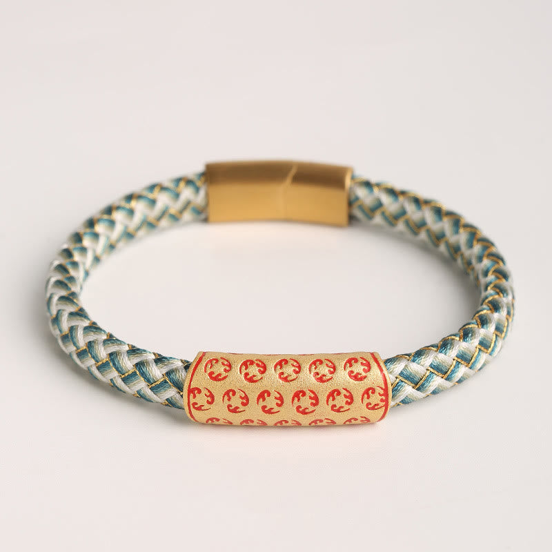 Bracelet tibétain Hot Wheels en Buddha Stones , corde de différentes couleurs, nœud en diamant, boucle porte-bonheur