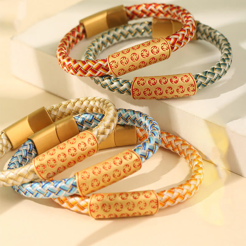 Bracelet tibétain Hot Wheels en Buddha Stones , corde de différentes couleurs, nœud en diamant, boucle porte-bonheur