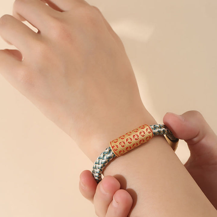 Bracelet tibétain Hot Wheels en Buddha Stones , corde de différentes couleurs, nœud en diamant, boucle porte-bonheur