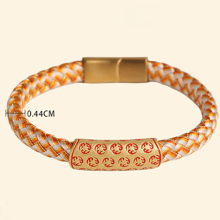 Bracelet tibétain Hot Wheels en Buddha Stones , corde de différentes couleurs, nœud en diamant, boucle porte-bonheur