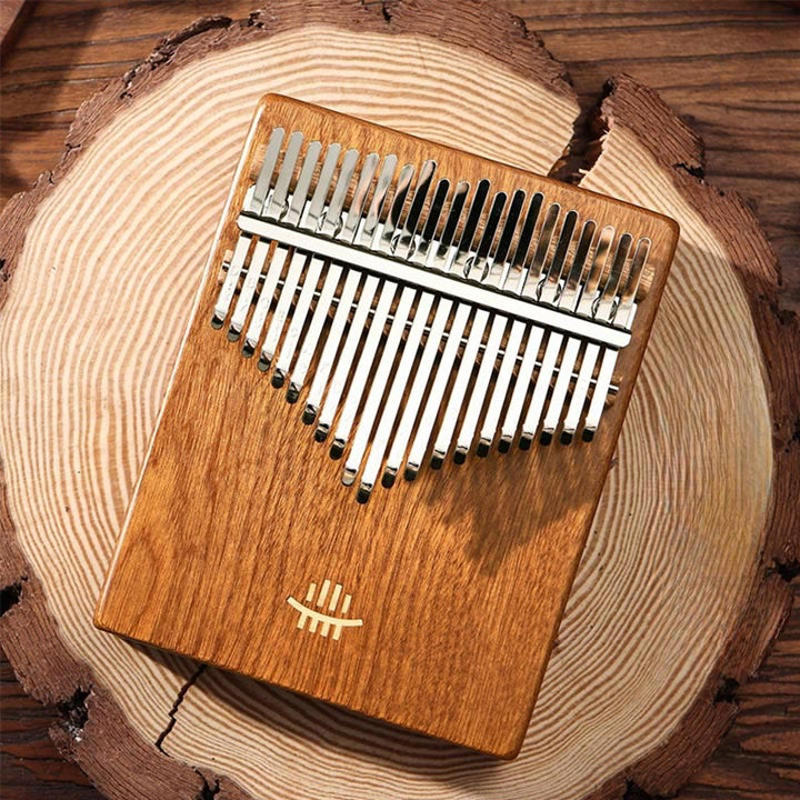 Kalimba 21 touches en bois d'acacia , Buddha Stones et sapelli, piano à pouces portable