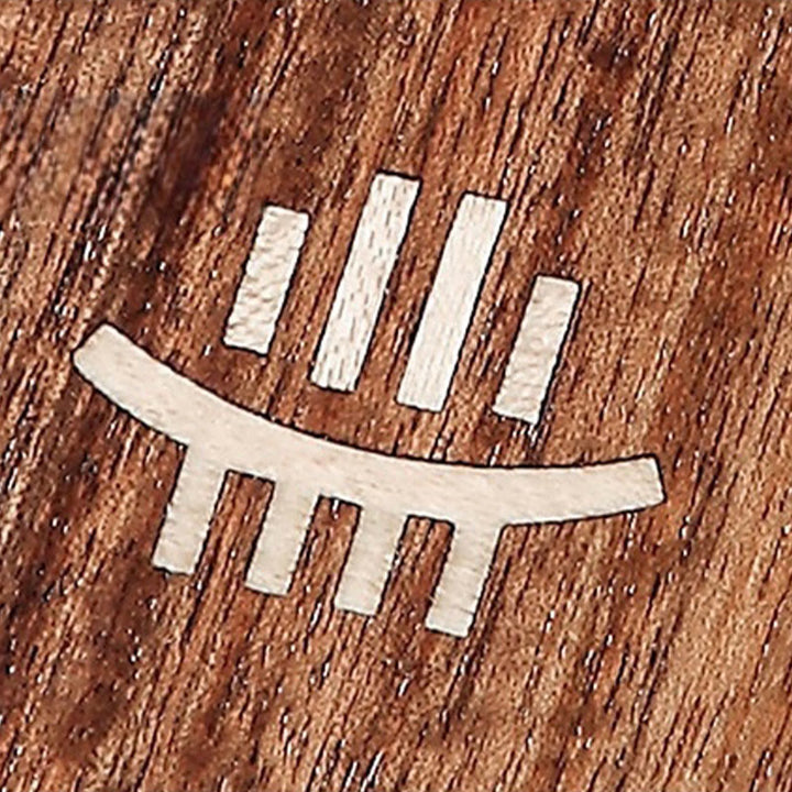 Kalimba 21 touches en bois d'acacia , Buddha Stones et sapelli, piano à pouces portable