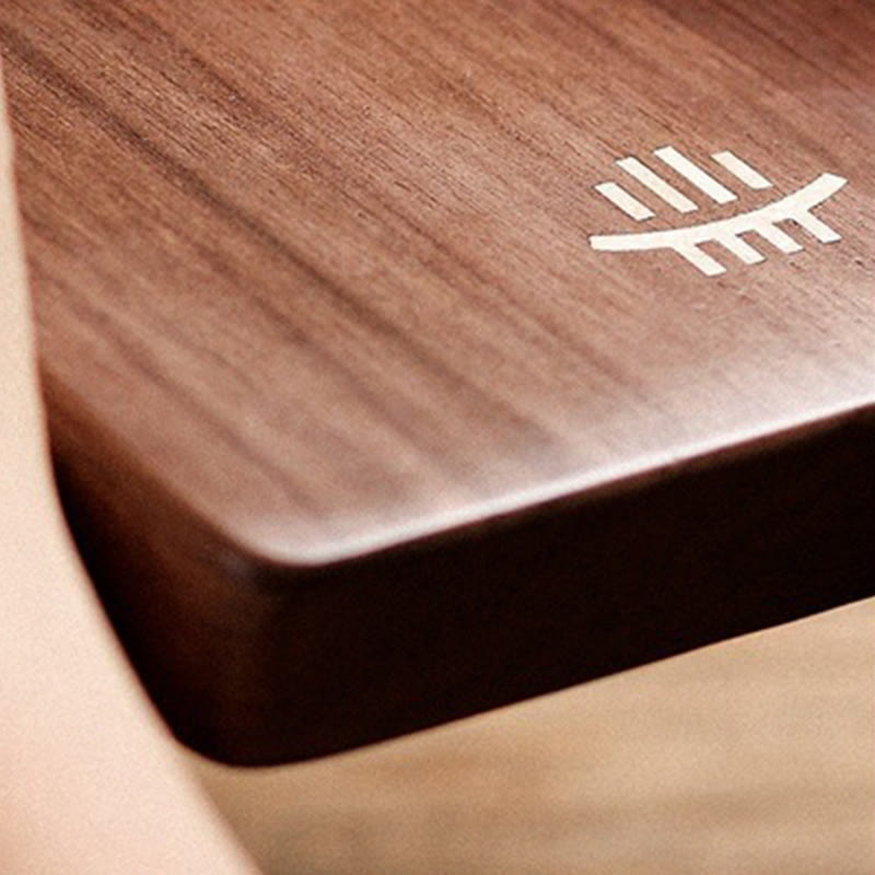 Kalimba 17 touches en bois d' Buddha Stones , d'acacia et de sapelli, piano à pouces portable