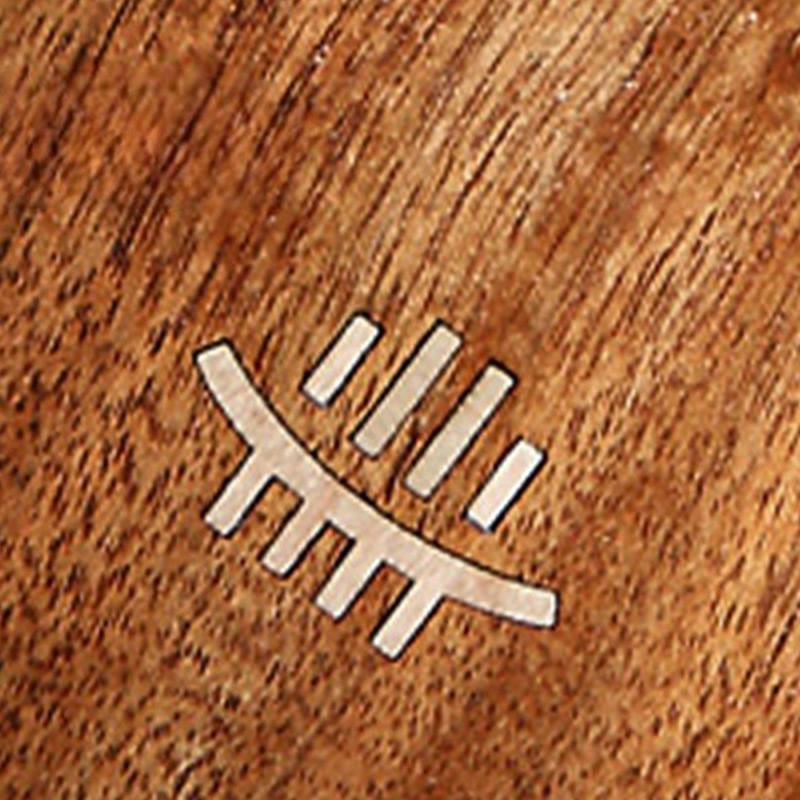 Kalimba 17 touches en bois d' Buddha Stones , d'acacia et de sapelli, piano à pouces portable