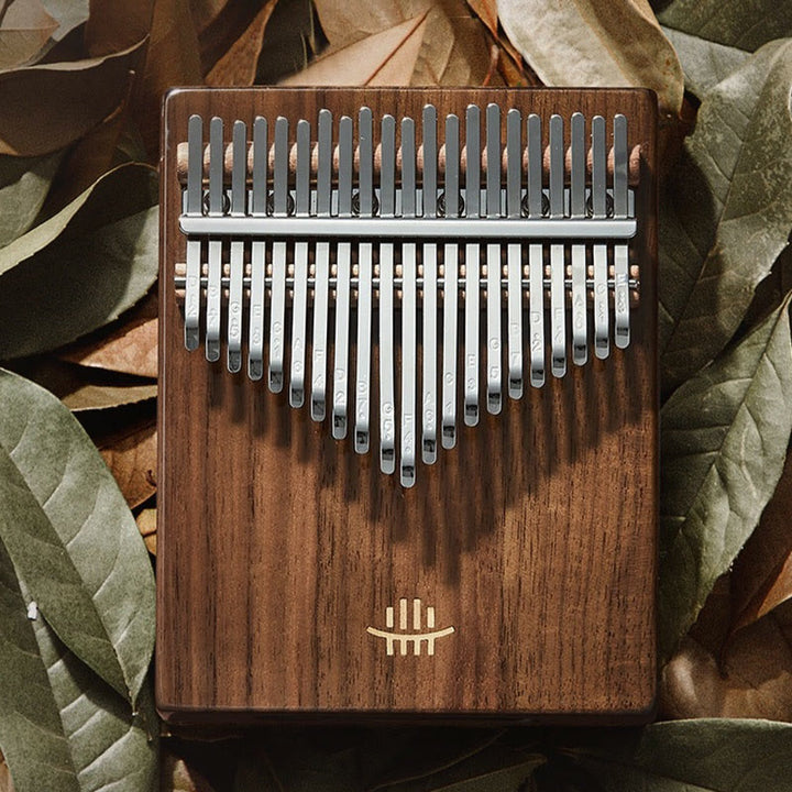 Kalimba à 21 touches en noyer, piano à pouce portable Buddha Stones