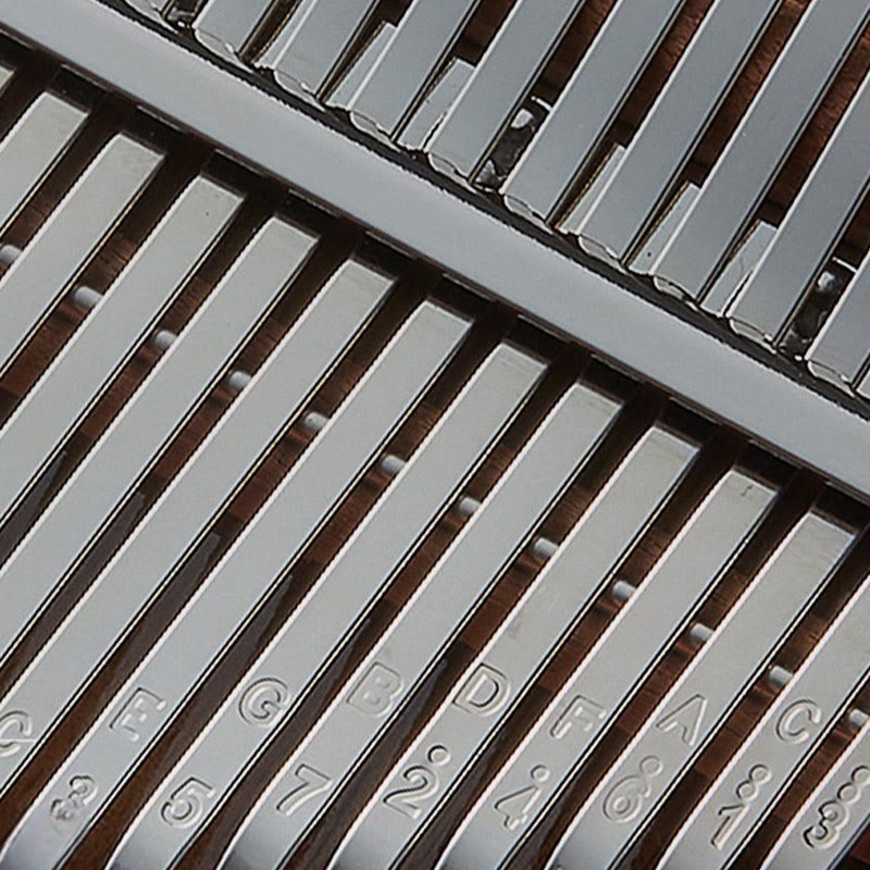 Kalimba à 21 touches en noyer, piano à pouce portable Buddha Stones
