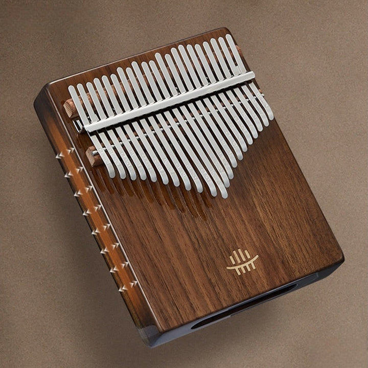 Kalimba à 21 touches en noyer, piano à pouce portable Buddha Stones