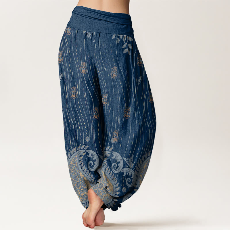 Pantalon Buddha Stones, lignes ondulées - image 3