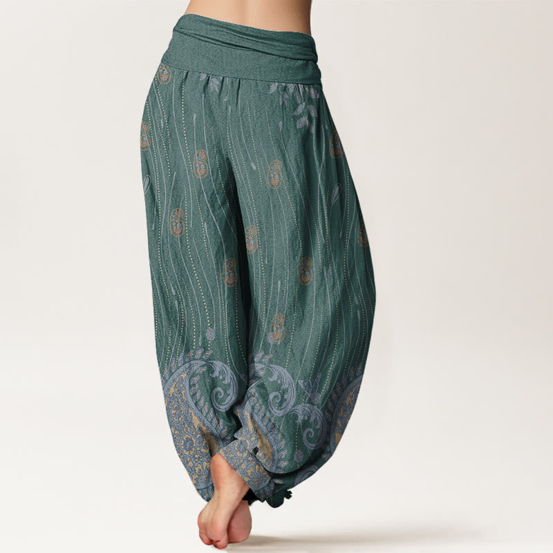 Pantalon Buddha Stones, lignes ondulées - image 7