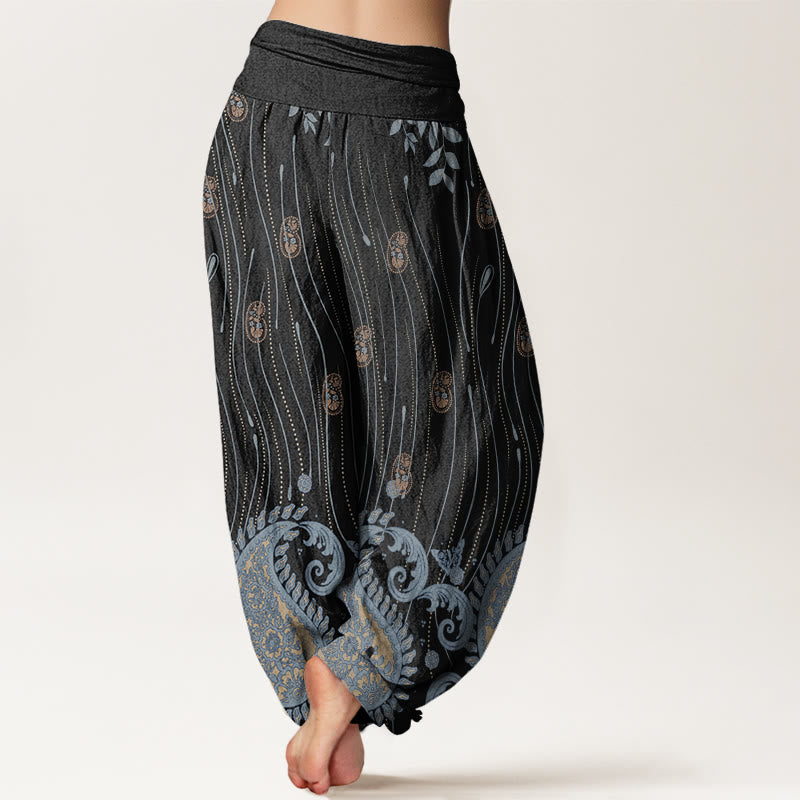Pantalon Buddha Stones, lignes ondulées - image 10