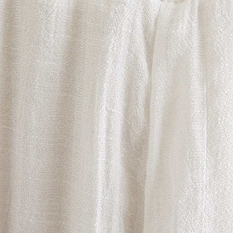 Ensemble 2 Buddha Stones beige avec boutons en forme de grenouille chinoise, chemise à manches longues, pantalon, méditation, zen, tai-chi, coton et lin pour femme - image 15