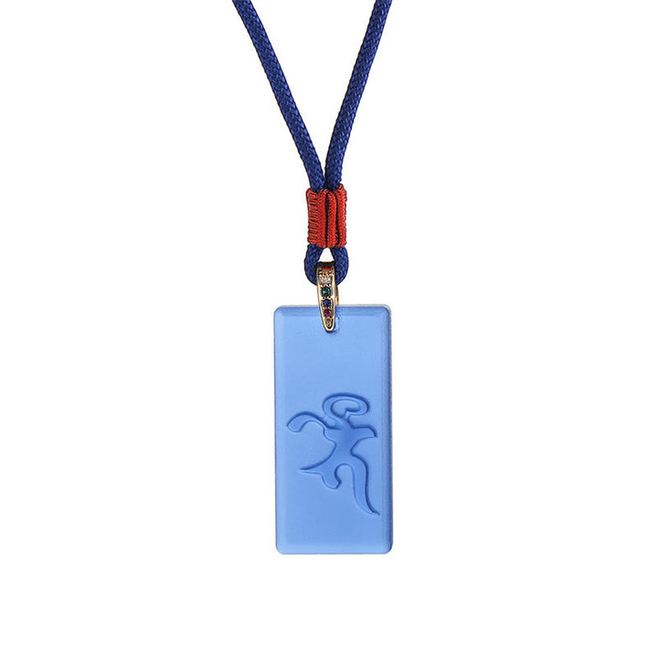 Collier pendentif de protection en cristal Liuli, Buddha Stones tibétaines, Tara verte, Bouddha de médecine, motif sanskrit - image 5