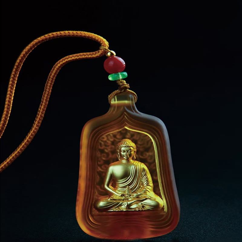 Collier pendentif Buddha Stones de Bouddha et pendentif de sérénité et de compassion - image 11