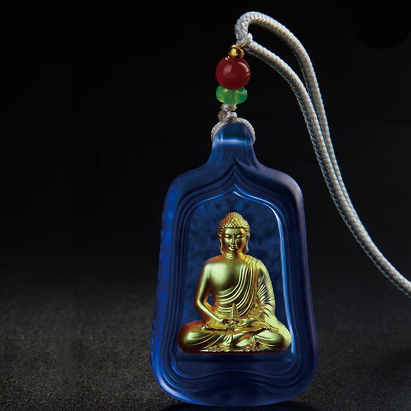 Collier pendentif Buddha Stones de Bouddha et pendentif de sérénité et de compassion - image 4