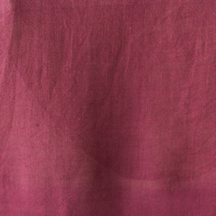 Ensemble décontracté 2 pièces Buddha Stones pour femme : chemise unie à manches trois-quarts et col en biais, pantalon large avec poches, idéal pour la méditation, le zen et le tai-chi. - image 12