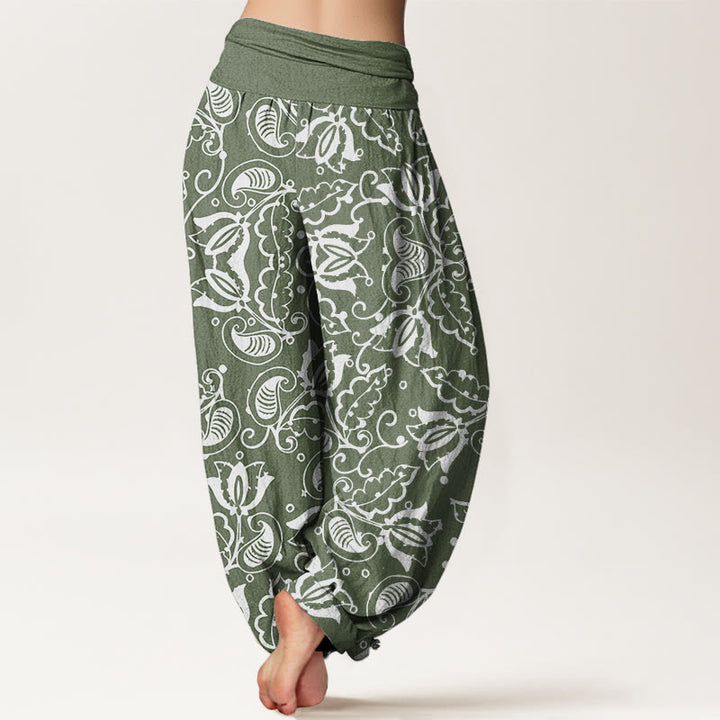 Pantalon Buddha Stones de plantes, motif vortex - image 3