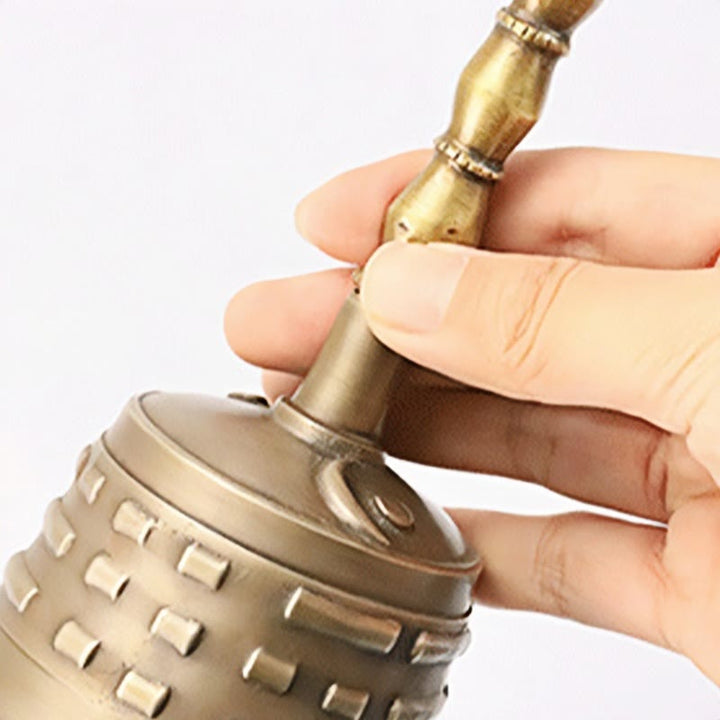 Buddha Stones faites à la main, méditation tibétaine, Vajra, Dorje, cloche, gourde, Yin Yang, cuivre, décoration d'illumination - image 2