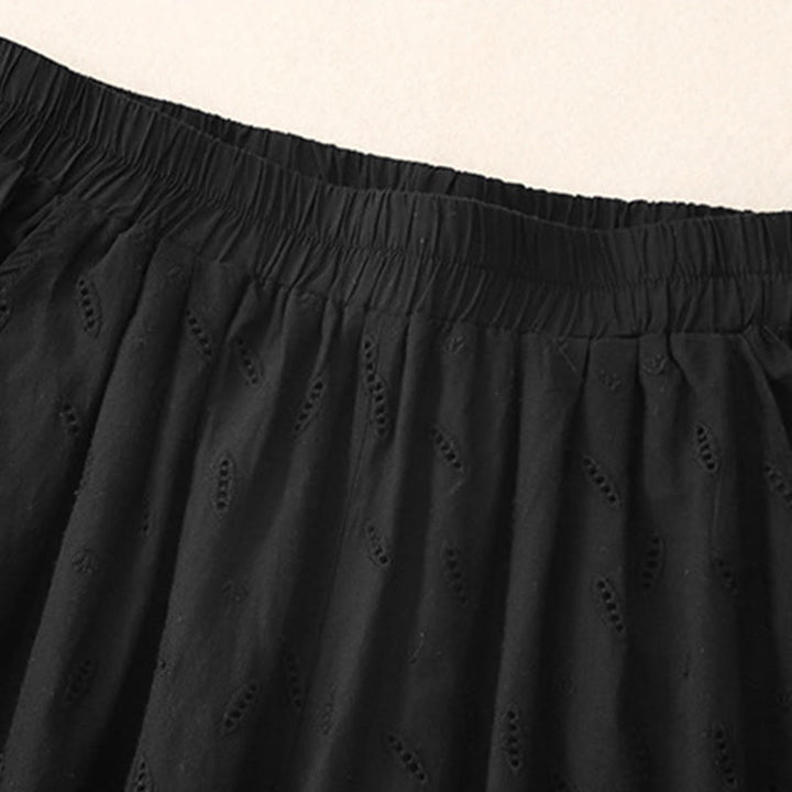 Pantalon large en coton avec poches pour femme , Buddha Stones , patchwork - image 8