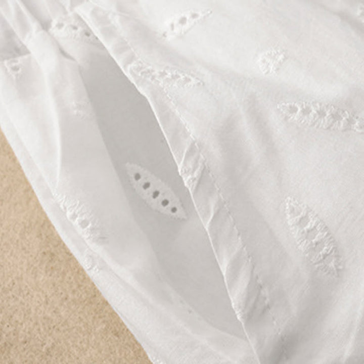 Pantalon large en coton avec poches pour femme , Buddha Stones , patchwork