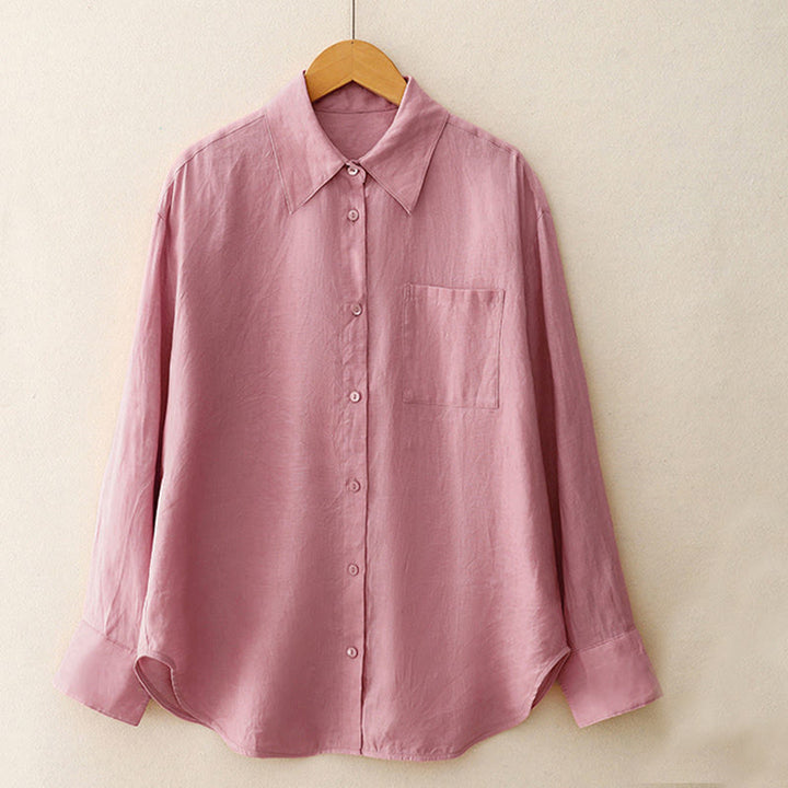 Ensemble 2 pièces d'été pour femme, chemise à manches longues, cardigan et short, vêtements de méditation avec poches, Buddha Stones - image 3