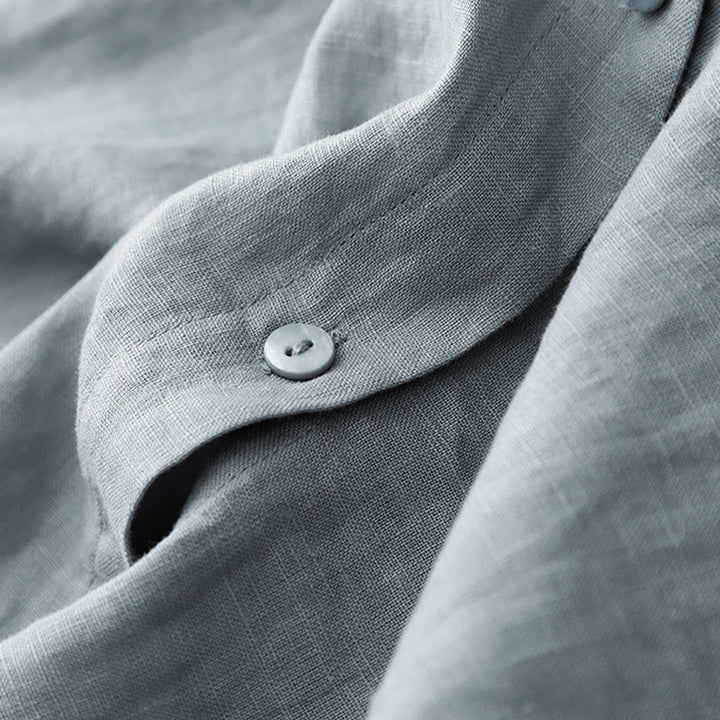 Ensemble 2 pièces d'été pour femme, chemise à manches longues, cardigan et short, vêtements de méditation avec poches, Buddha Stones - image 21