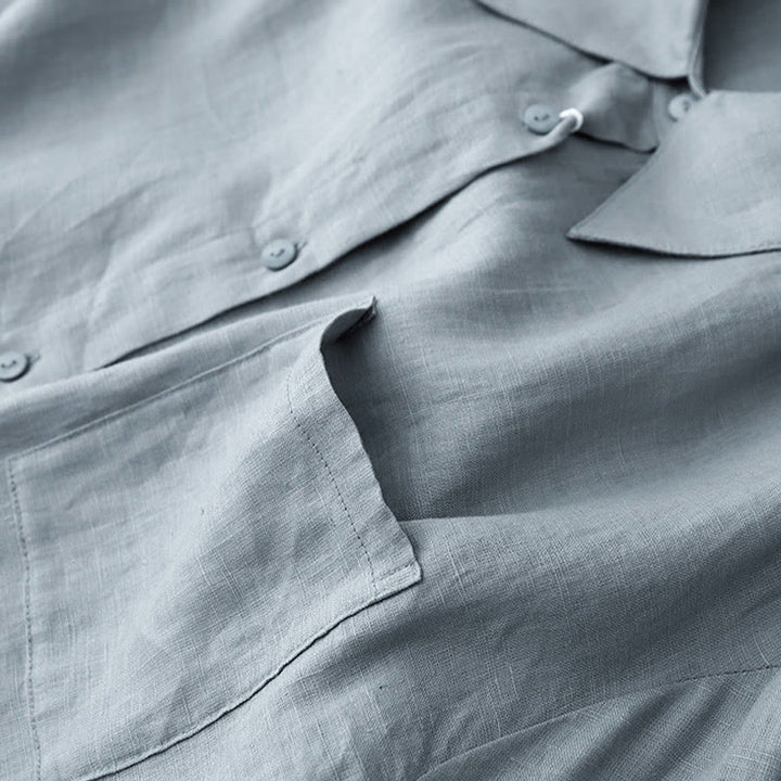 Ensemble 2 pièces d'été pour femme, chemise à manches longues, cardigan et short, vêtements de méditation avec poches, Buddha Stones - image 22