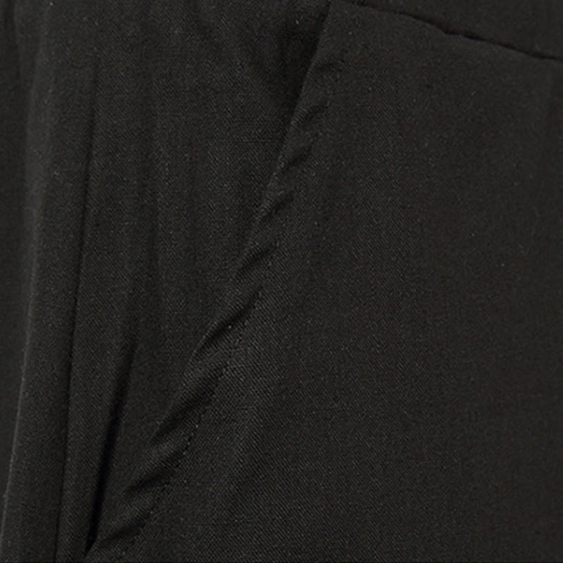 Pantalon large en coton et lin pour homme, avec poches, longueur 7-8, Buddha Stones , patchwork, simple et décontracté, avec cordon de serrage - image 21