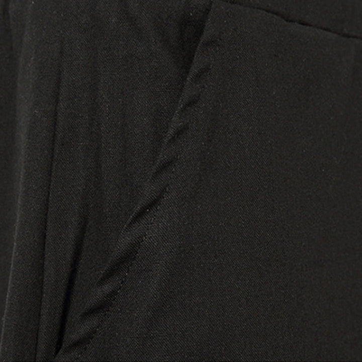 Pantalon large en coton et lin pour homme, avec poches, longueur 7-8, Buddha Stones , patchwork, simple et décontracté, avec cordon de serrage - image 21