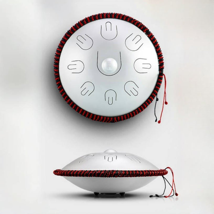 Buddha Stones Steel Tongue Drum Kit de méditation et de guérison sonore, instrument à 9 notes, 15 pouces - image 11