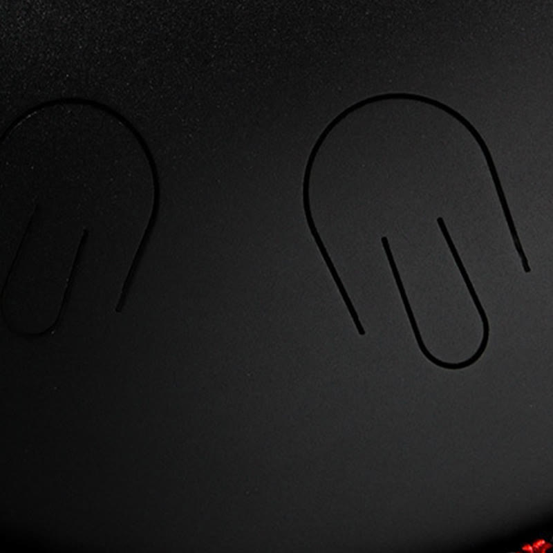 Buddha Stones Steel Tongue Drum Kit de méditation et de guérison sonore, instrument à 9 notes, 15 pouces - image 4