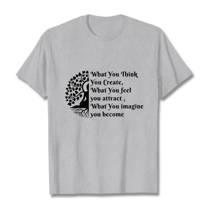 T-shirt Buddha Stones Demi-méditation Pierres de Bouddha - Gris clair - 2XL - image 20