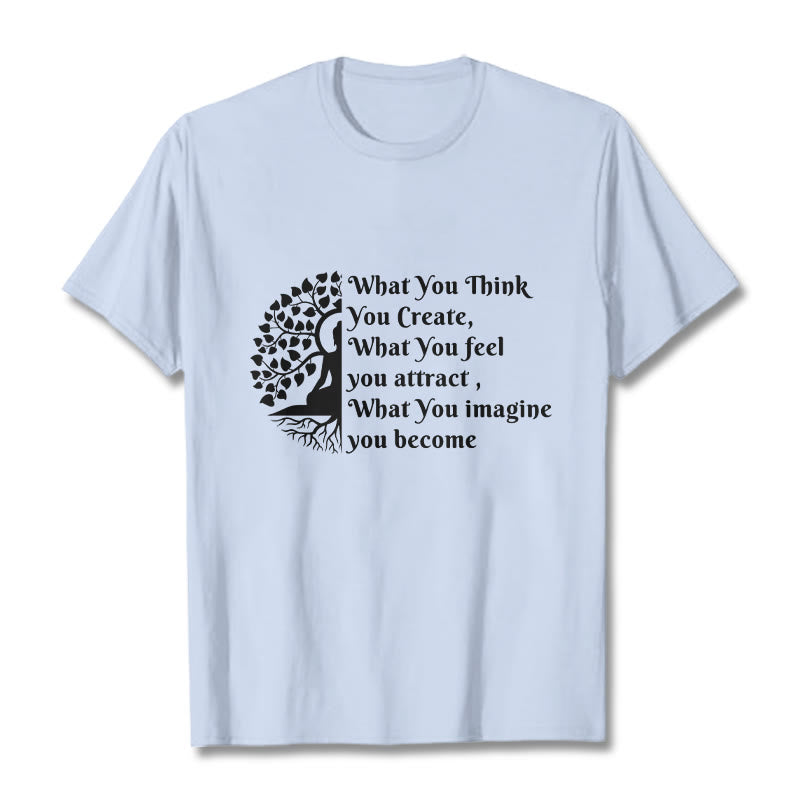 T-shirt Buddha Stones Demi-méditation Pierres de Bouddha - Cyan clair - 2XL - image 19