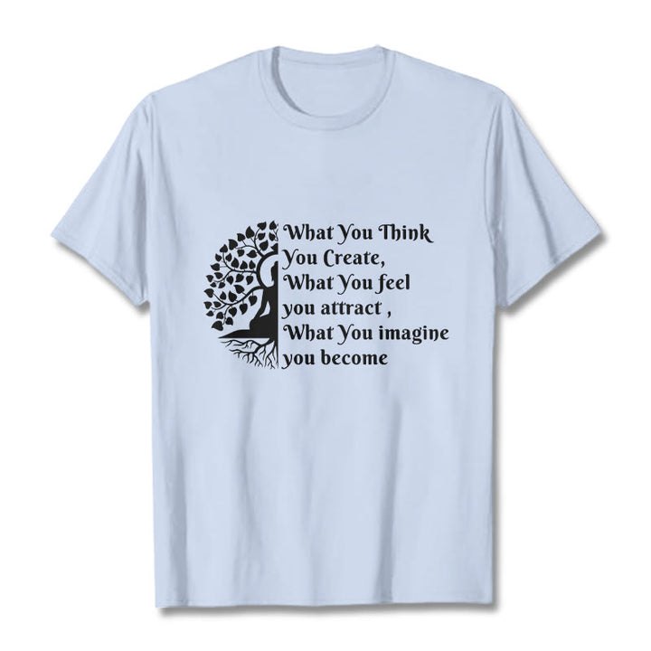 T-shirt Buddha Stones Demi-méditation Pierres de Bouddha - Cyan clair - 2XL - image 19