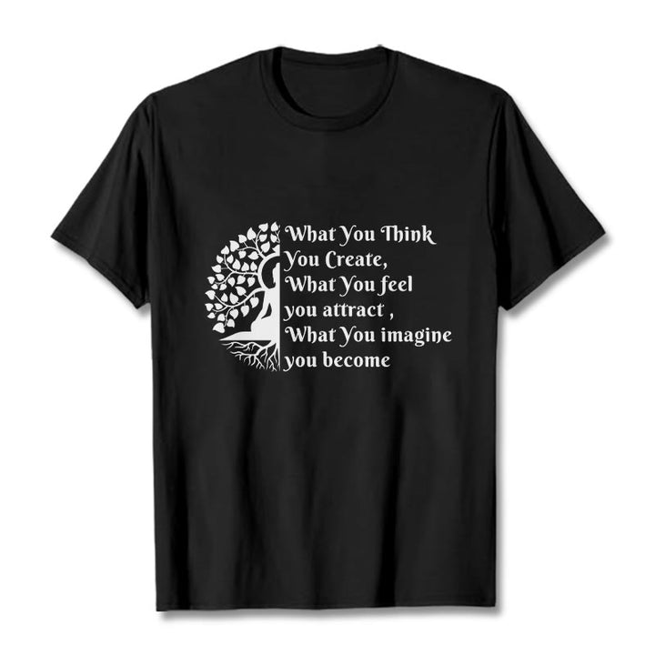 T-shirt Buddha Stones Demi-méditation Pierres de Bouddha - Noir - 2XL - image 4