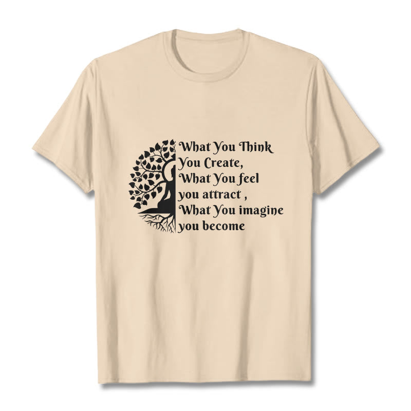 T-shirt Buddha Stones Demi-méditation Pierres de Bouddha - Bisque - 2XL - image 9