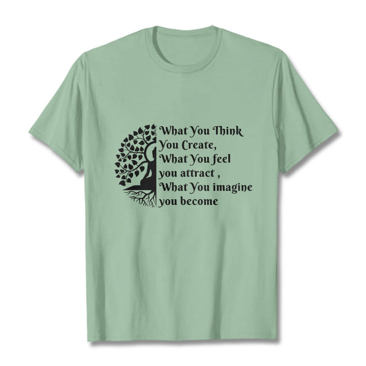 T-shirt Buddha Stones Demi-méditation Pierres de Bouddha - Vert pâle - 2XL - image 14