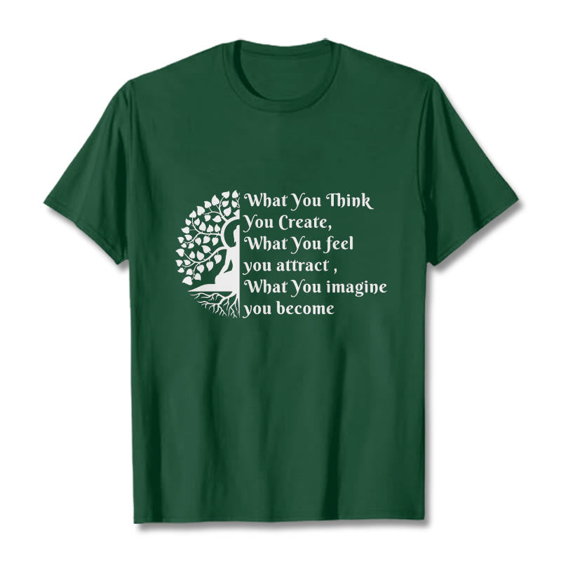 T-shirt Buddha Stones Demi-méditation Pierres de Bouddha - Vert forêt - 2XL - image 10