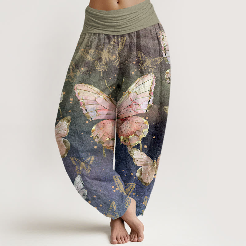 Pantalon Buddha Stones - Vert foncé - US22，UK/AU26，EU54 (6XL) - image 1