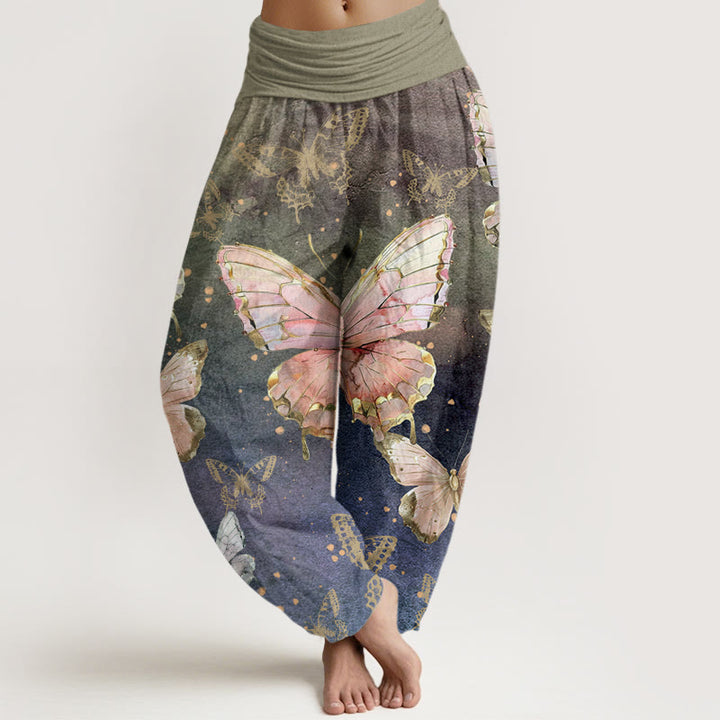 Pantalon Buddha Stones - Vert foncé - US22，UK/AU26，EU54 (6XL) - image 1