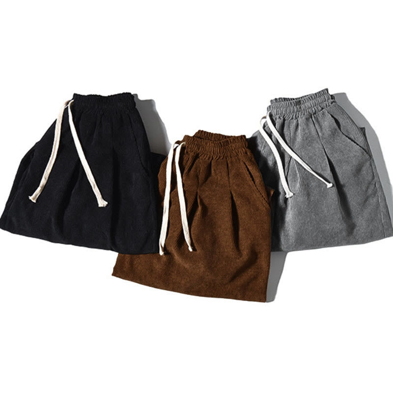 Pantalon décontracté en coton uni avec poches pour homme Buddha Stones - image 40