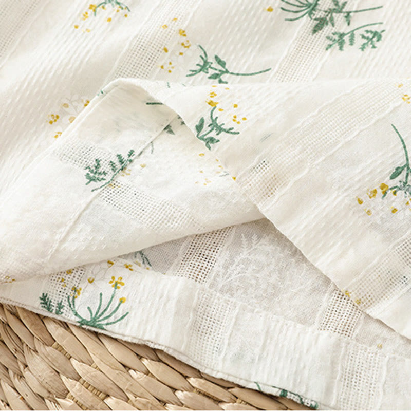 Gilet sans manches en coton pour femme, imprimé rétro de Buddha Stones , motif floral et végétal, motif grenouille chinoise, bouton - image 8