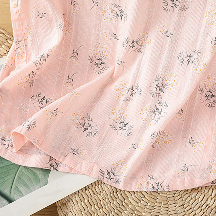 Gilet sans manches en coton pour femme, imprimé rétro de Buddha Stones , motif floral et végétal, motif grenouille chinoise, bouton - image 16