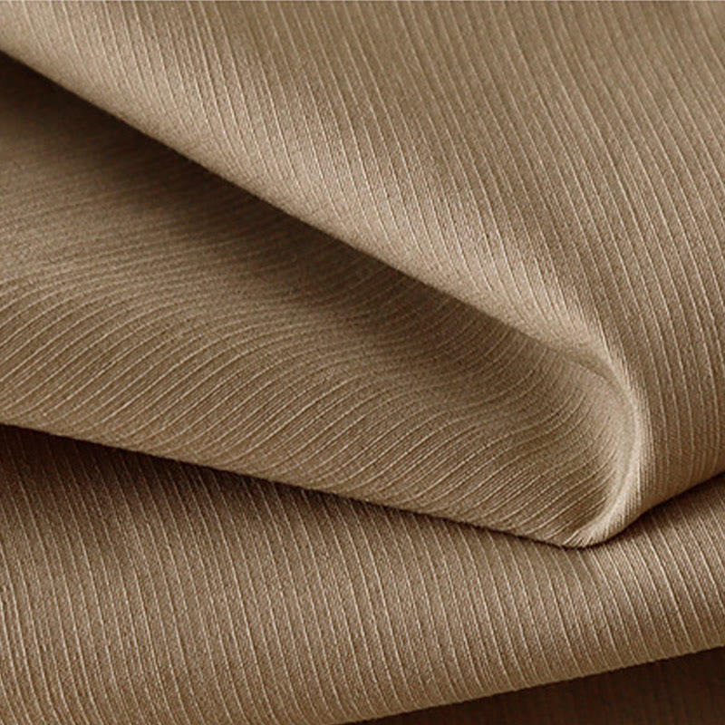 Pantalon Buddha Stones décontracté uni en coton élastique pour femme, longueur 7-8, jambes larges, avec poches - image 1