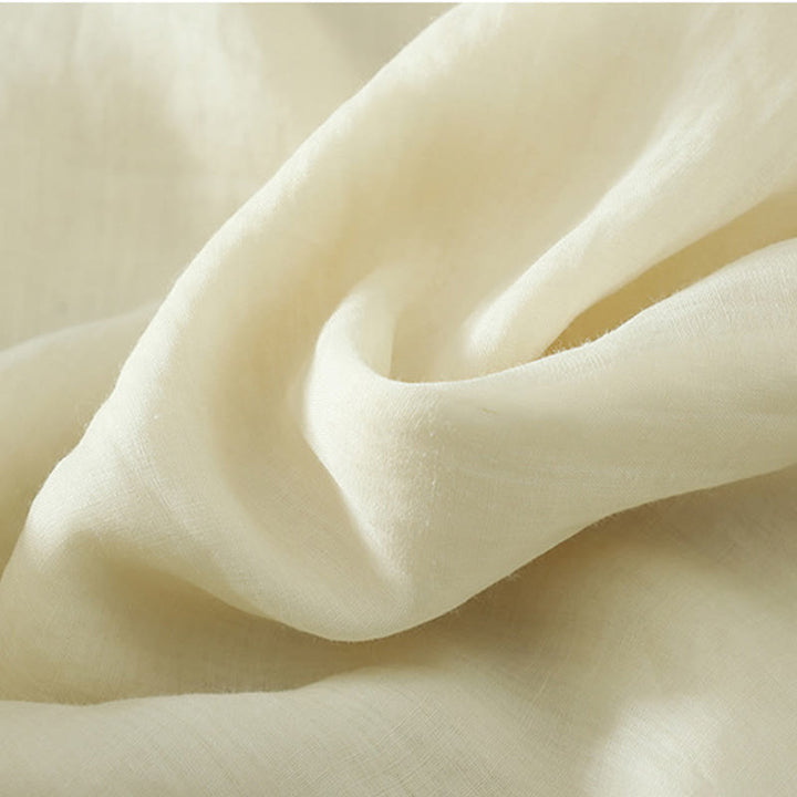 Pantalon large décontracté en polyester avec poches et ruban élastique pour femme, style Buddha Stones - image 6