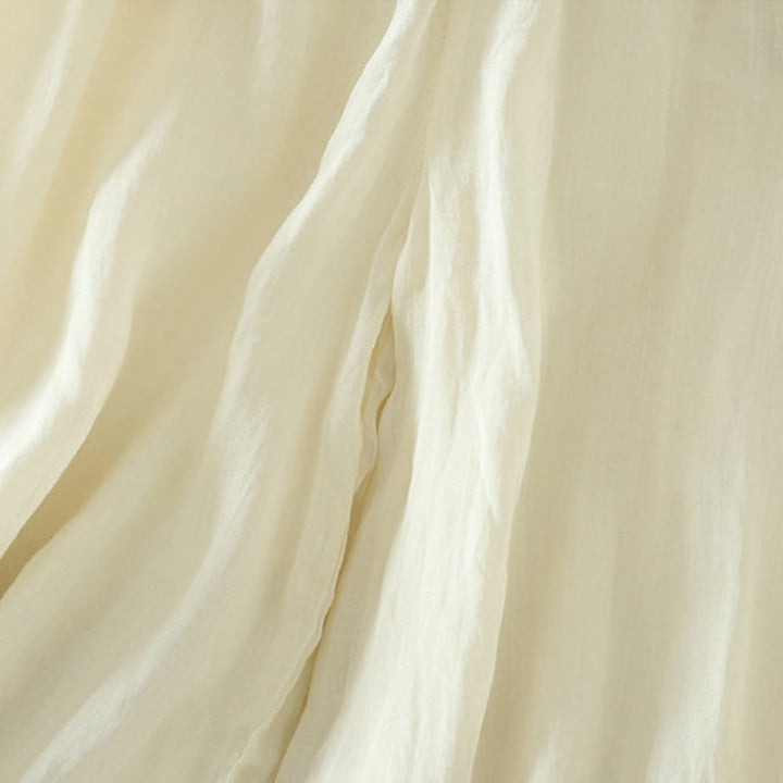 Pantalon large décontracté en polyester avec poches et ruban élastique pour femme, style Buddha Stones - image 5