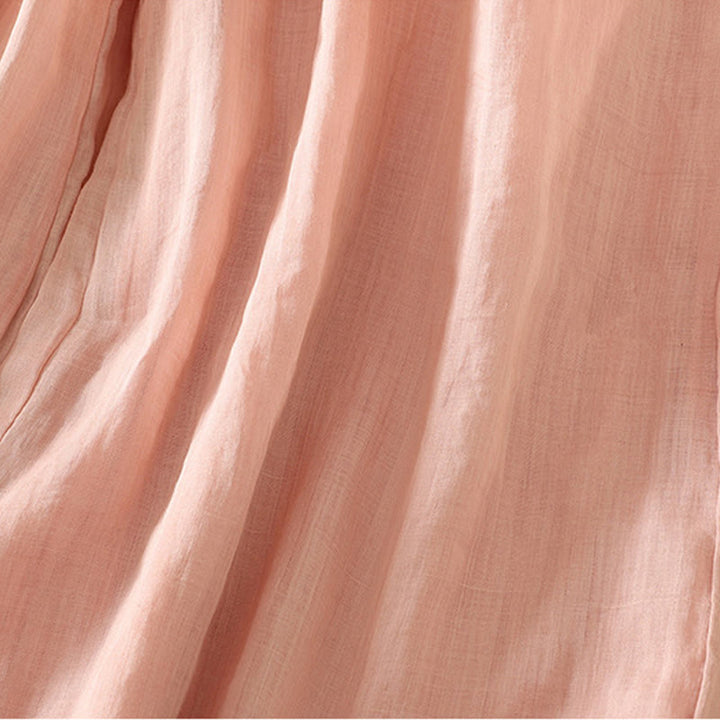 Pantalon large décontracté en polyester avec poches et ruban élastique pour femme, style Buddha Stones - image 21