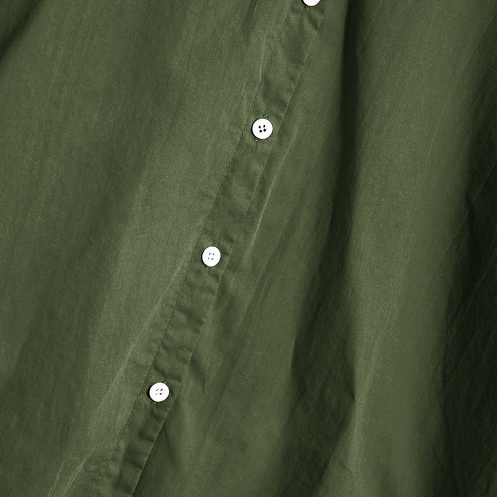 Chemise d'été décontractée en coton et lin pour femme, col cranté, manches courtes, motif Buddha Stones - image 22