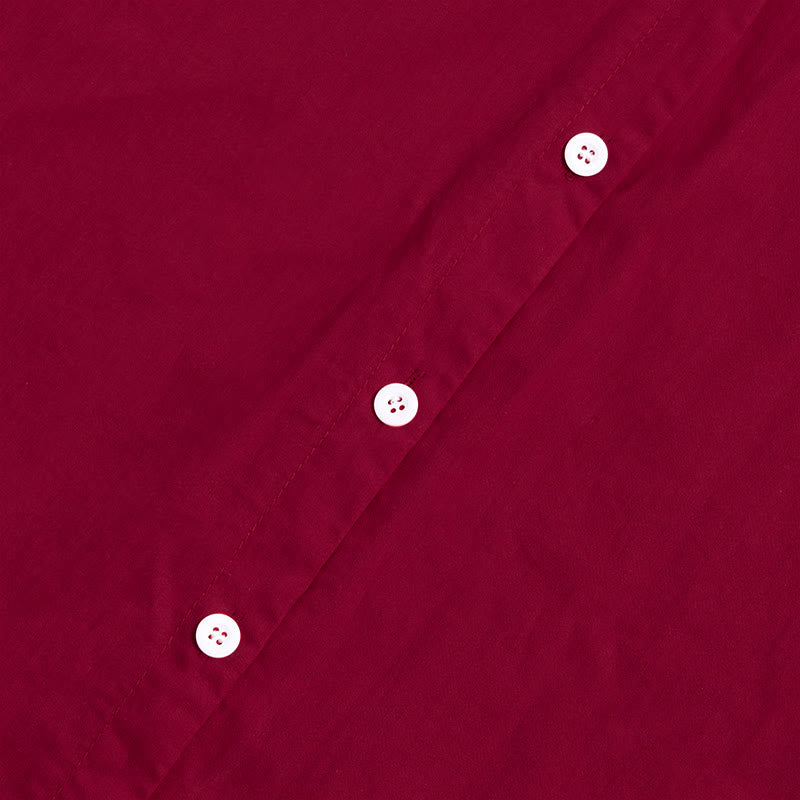 Chemise d'été décontractée en coton et lin pour femme, col cranté, manches courtes, motif Buddha Stones - image 69